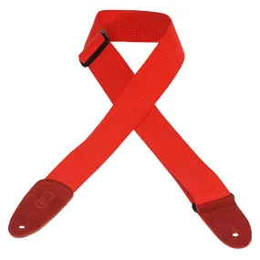 Levy's 2" Cotton Strap in Red