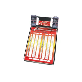 Longacre 2 Car Stopwatch Clipboard W/ Robic SC 606W
