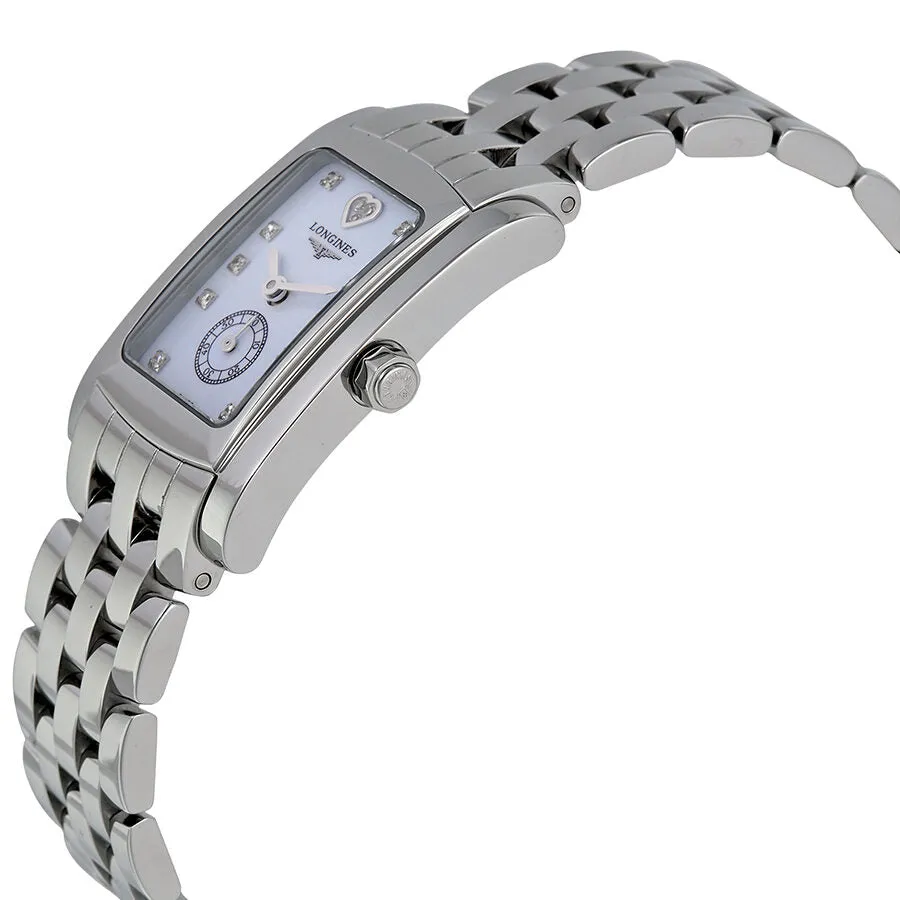 Longines Dolce Vita Blue Mother of Pearl Dial Stainless Steel Ladies Watch L51554926