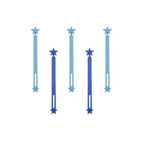 Lunch Punch silicone Wrap Bands - Blue