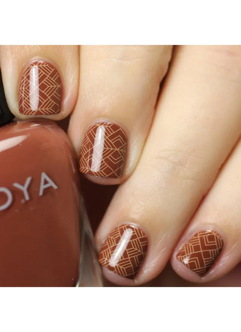 Luxe In Lines -  Uber Chic Stamping Plate