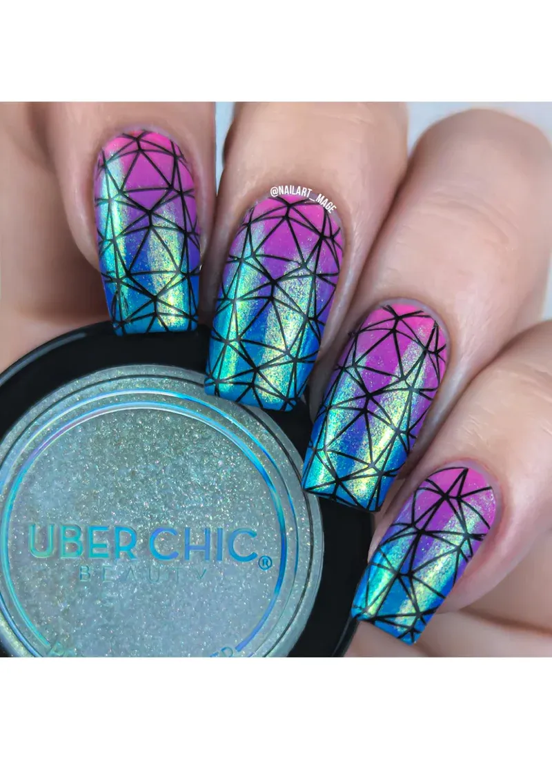 Luxe In Lines -  Uber Chic Stamping Plate
