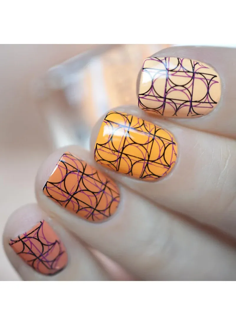 Luxe In Lines -  Uber Chic Stamping Plate