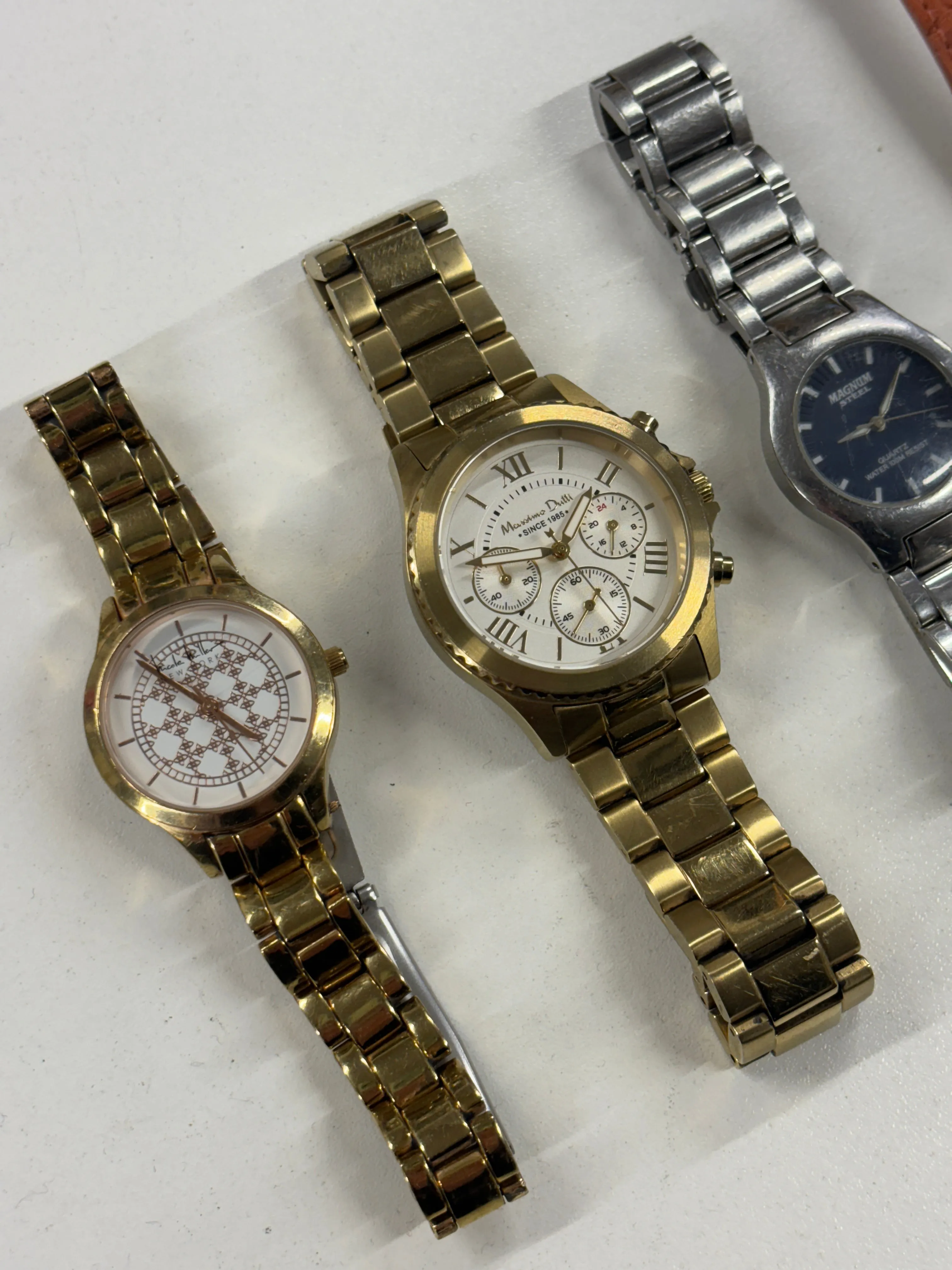 Massimo Dutti, Magnum, Citron, Limit, Tommy Hilfiger, Nicole Miller Bundle Of Six Womens Watches (Spares and Repairs)