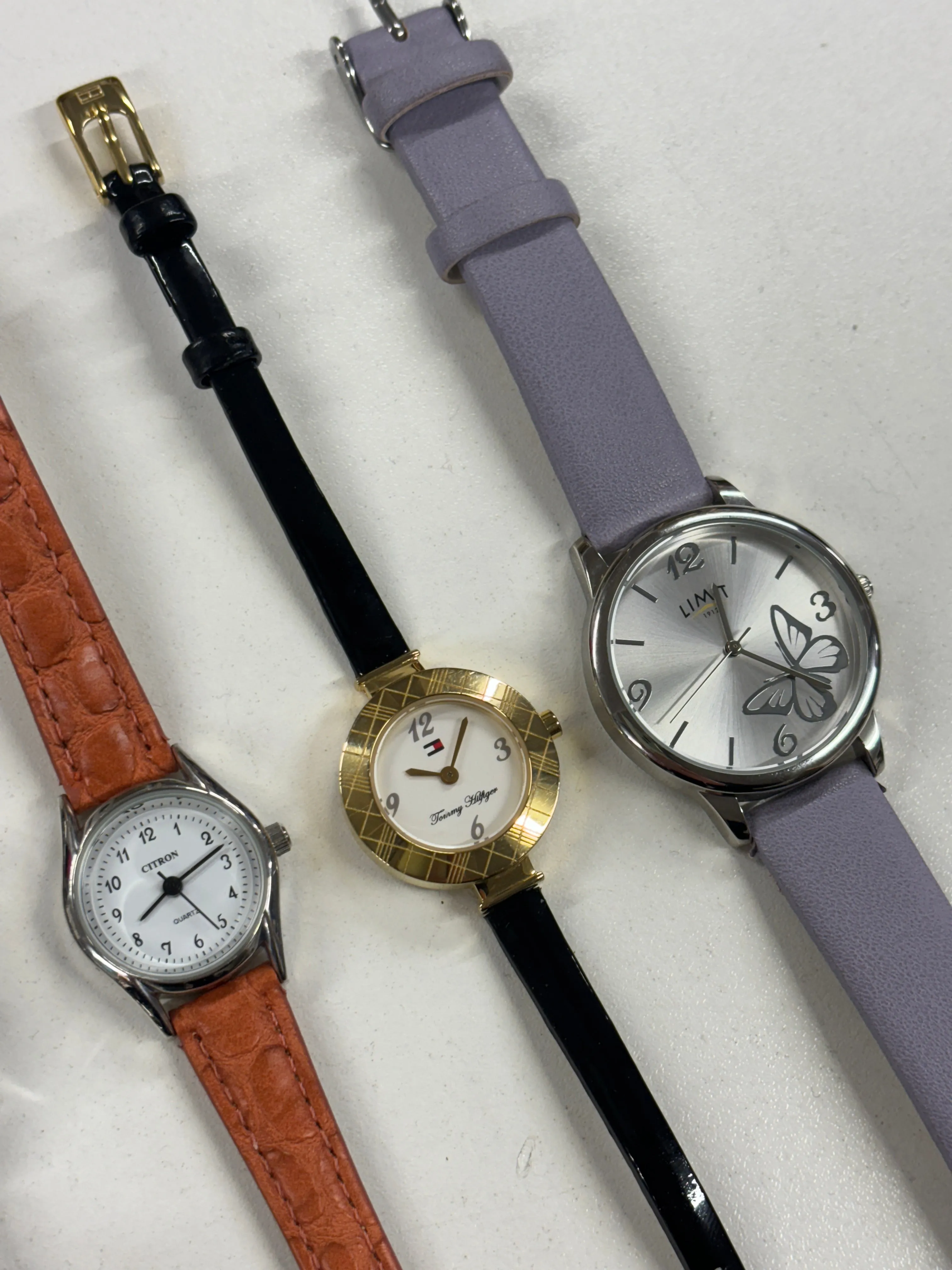 Massimo Dutti, Magnum, Citron, Limit, Tommy Hilfiger, Nicole Miller Bundle Of Six Womens Watches (Spares and Repairs)