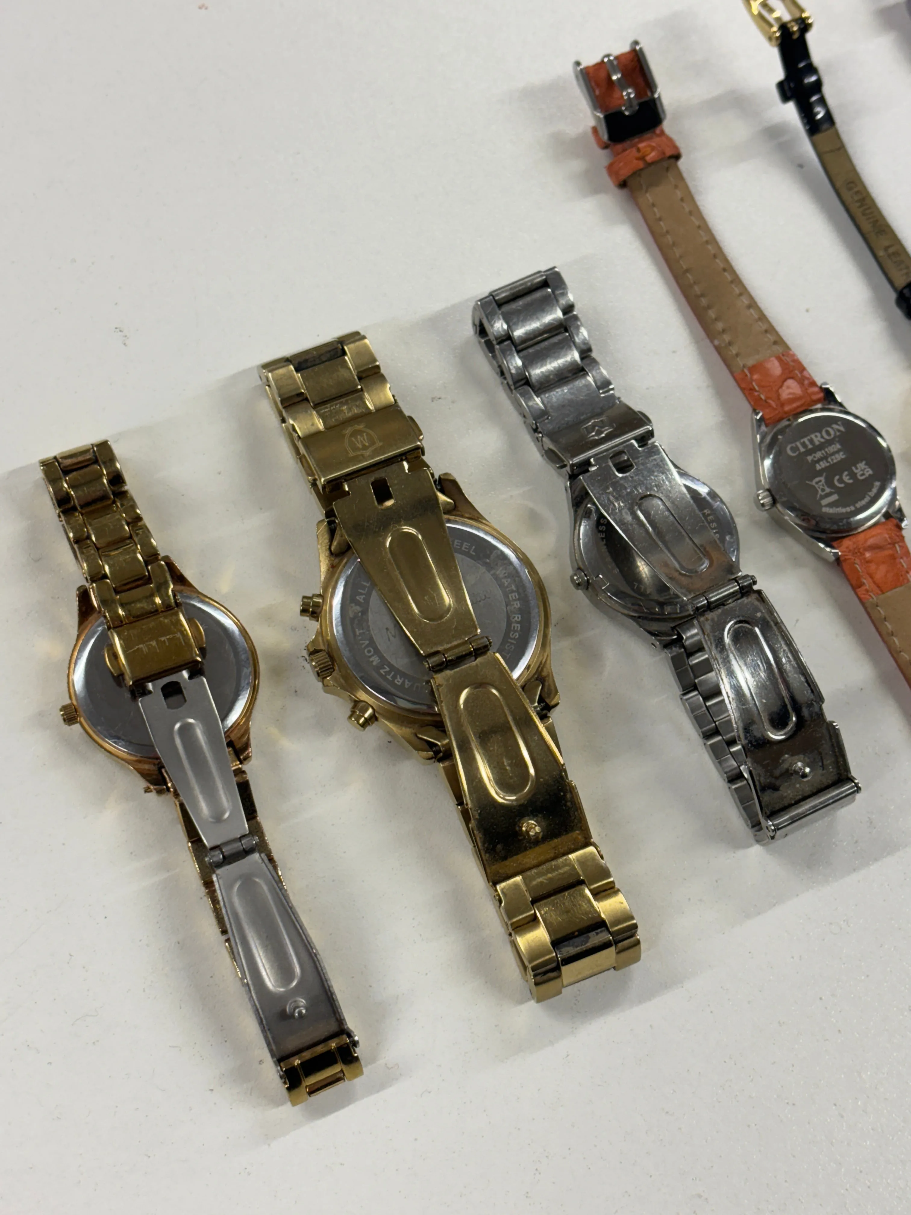 Massimo Dutti, Magnum, Citron, Limit, Tommy Hilfiger, Nicole Miller Bundle Of Six Womens Watches (Spares and Repairs)