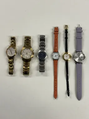 Massimo Dutti, Magnum, Citron, Limit, Tommy Hilfiger, Nicole Miller Bundle Of Six Womens Watches (Spares and Repairs)