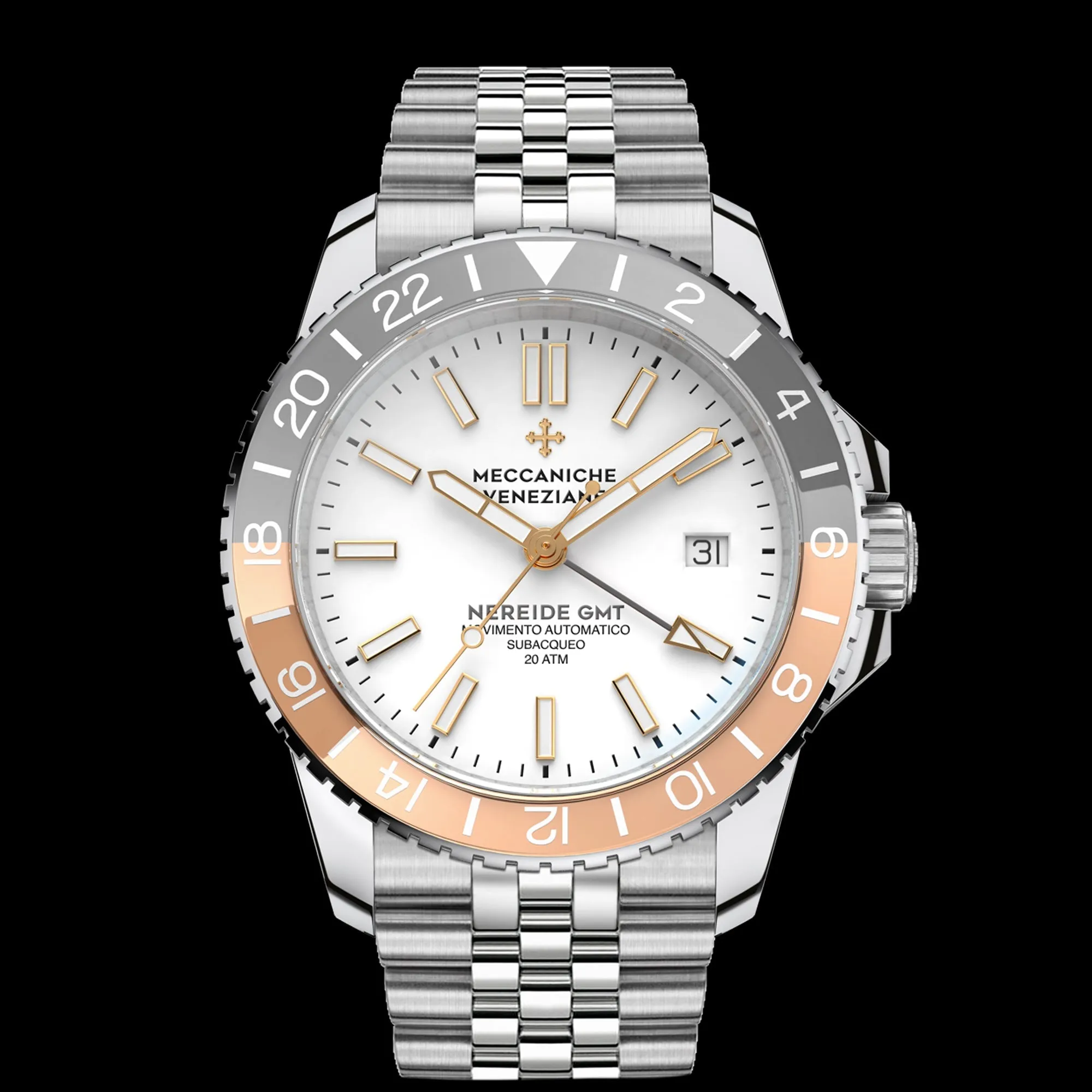 Meccaniche Veneziane - Nereide GMT 42mm Jubilee 1305008J