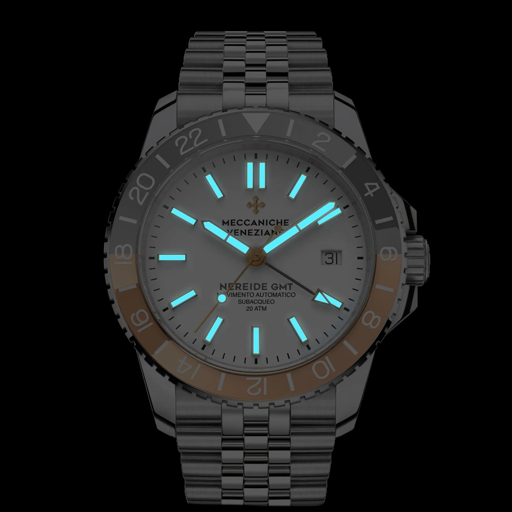 Meccaniche Veneziane - Nereide GMT 42mm Jubilee 1305008J