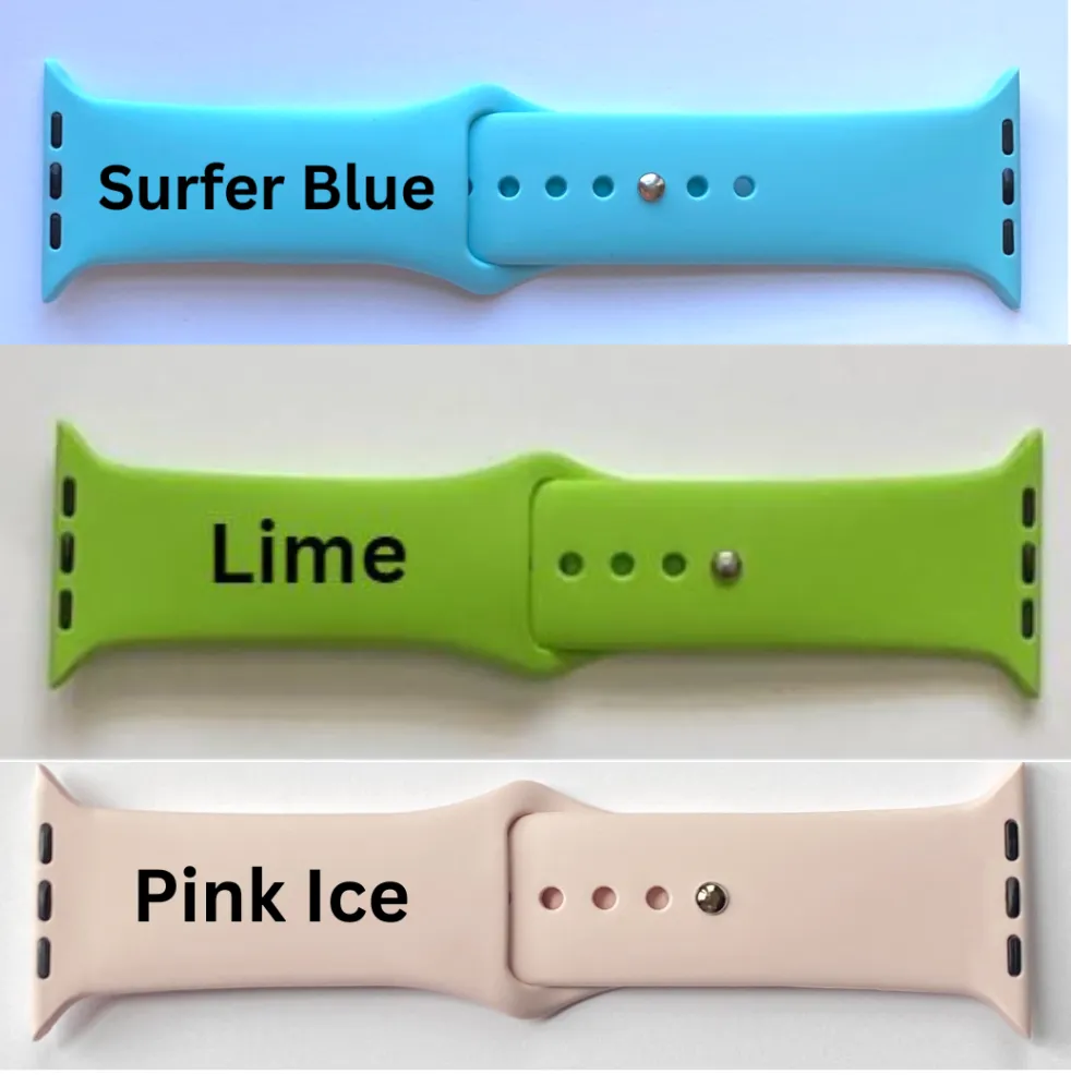 Merry and Bright Christmas Apple Watch Band