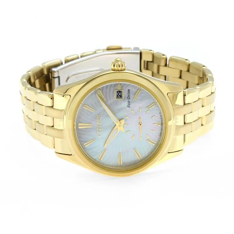 NEW Citizen Silhouette EV1032-51D Ladies 36mm Bracelet Watch MSRP $350