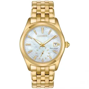 NEW Citizen Silhouette EV1032-51D Ladies 36mm Bracelet Watch MSRP $350