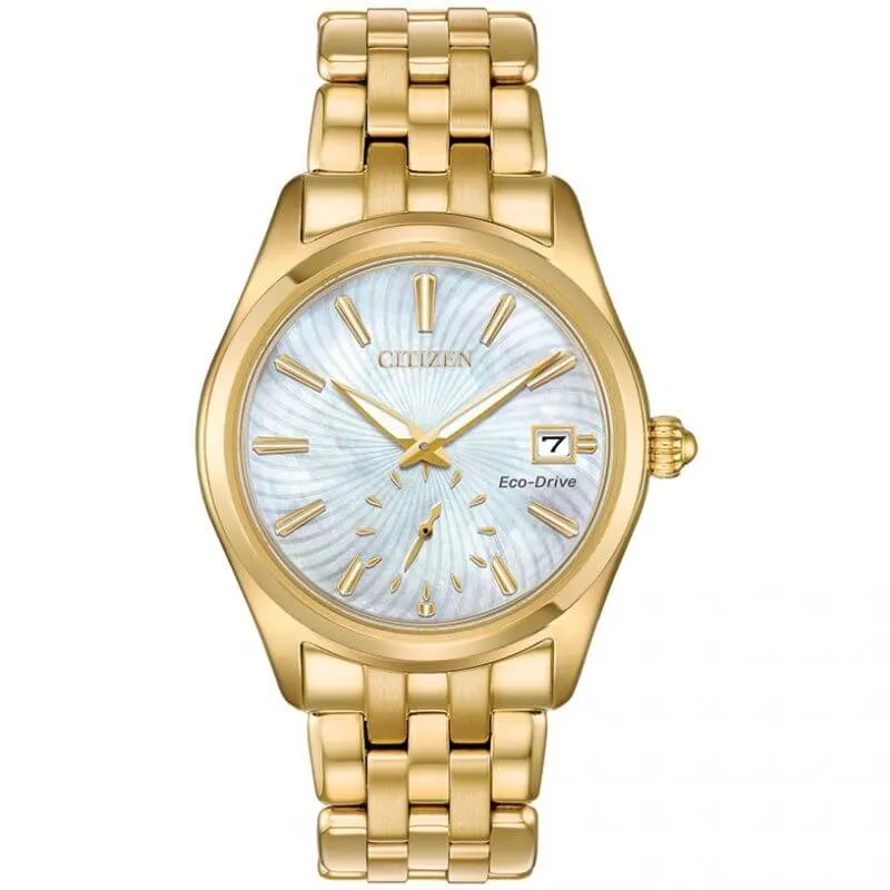 NEW Citizen Silhouette EV1032-51D Ladies 36mm Bracelet Watch MSRP $350
