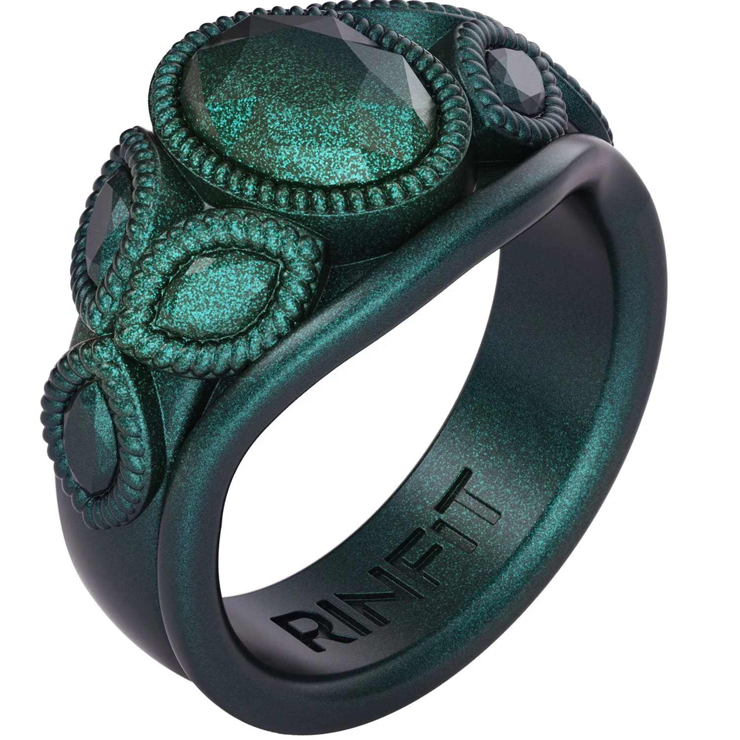 NEW - Limited Edition! Pearl Colors Silicone Diamond Rings