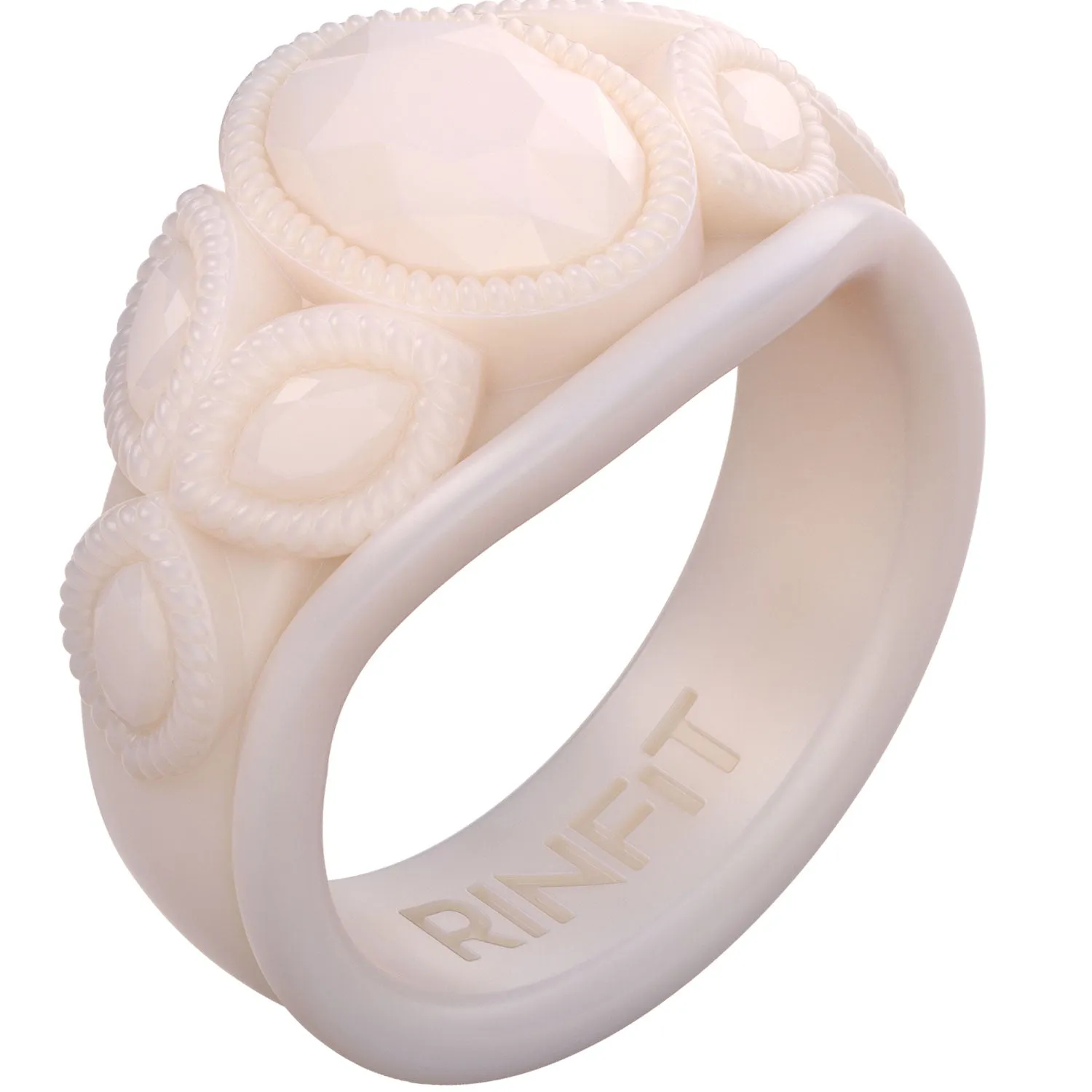 NEW - Limited Edition! Pearl Colors Silicone Diamond Rings