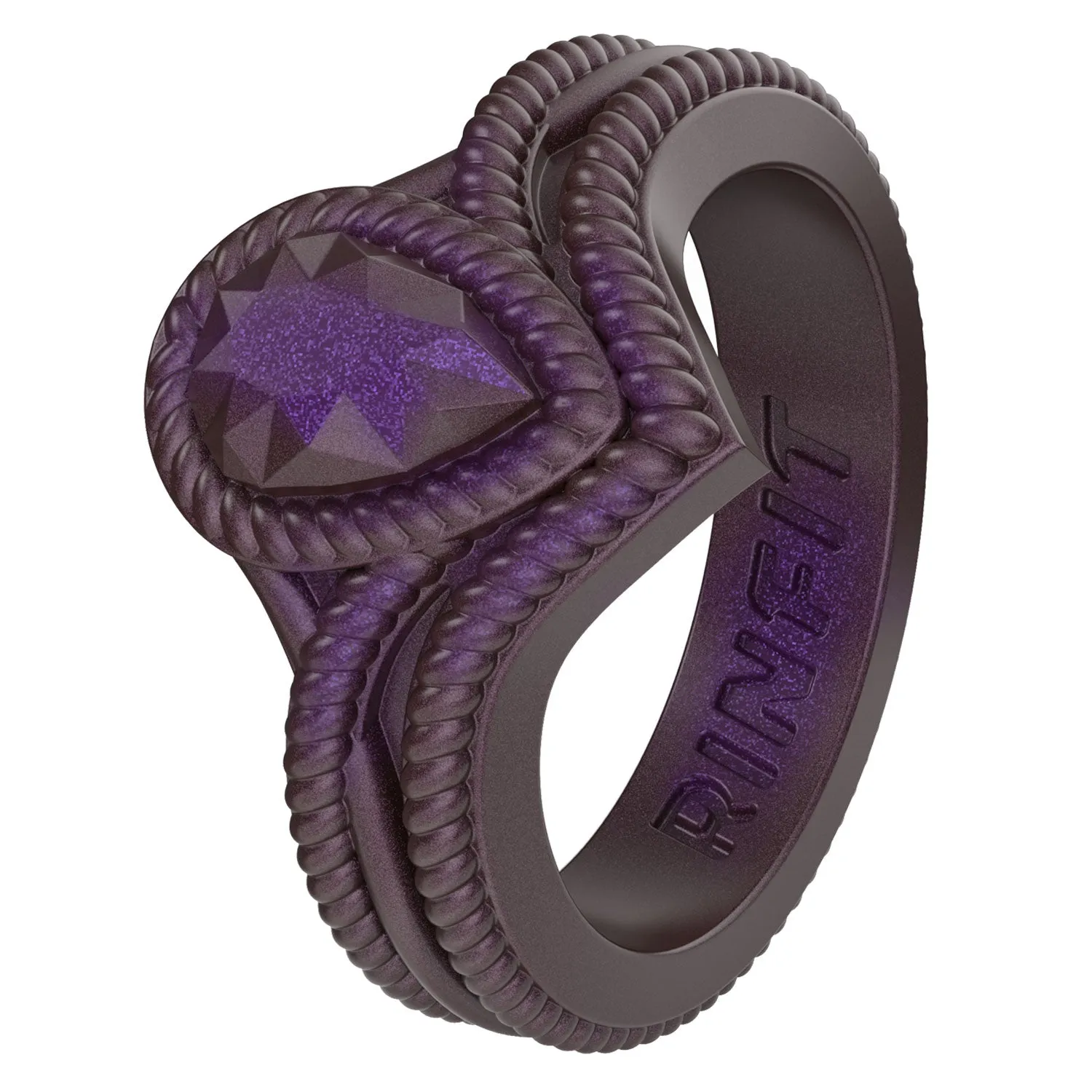 NEW - Limited Edition! Pearl Colors Silicone Diamond Rings