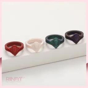 NEW - Limited Edition! Pearl Colors Silicone Diamond Rings
