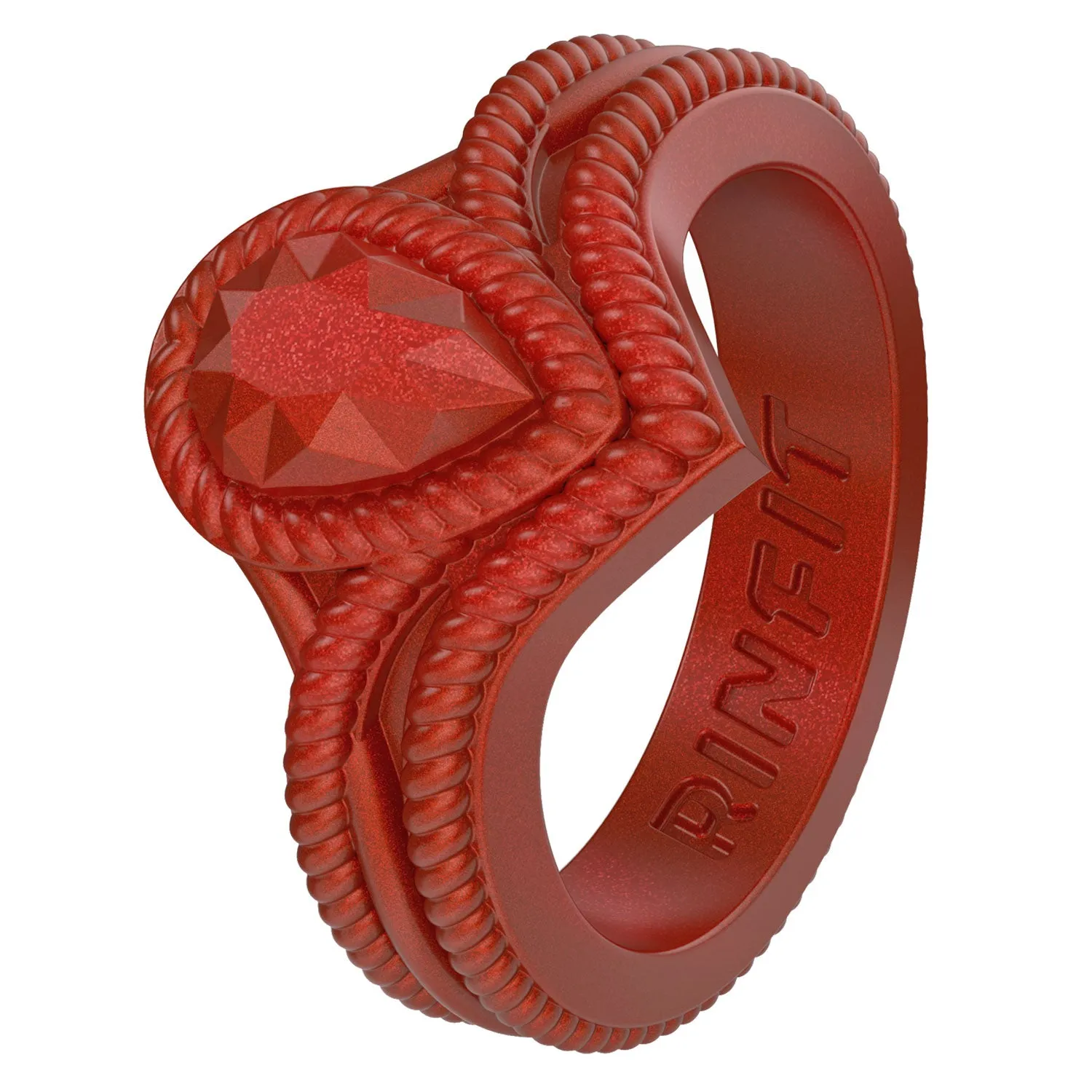 NEW - Limited Edition! Pearl Colors Silicone Diamond Rings