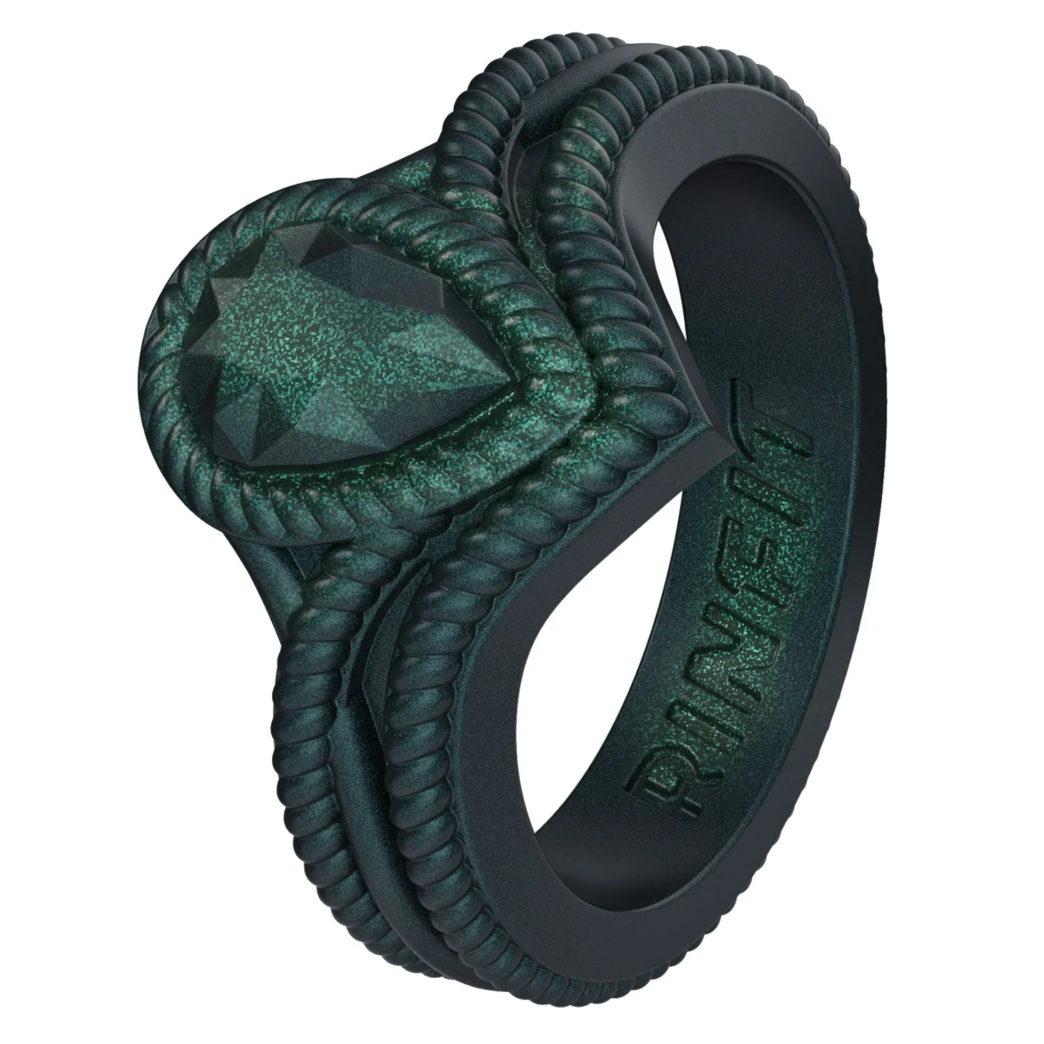 NEW - Limited Edition! Pearl Colors Silicone Diamond Rings