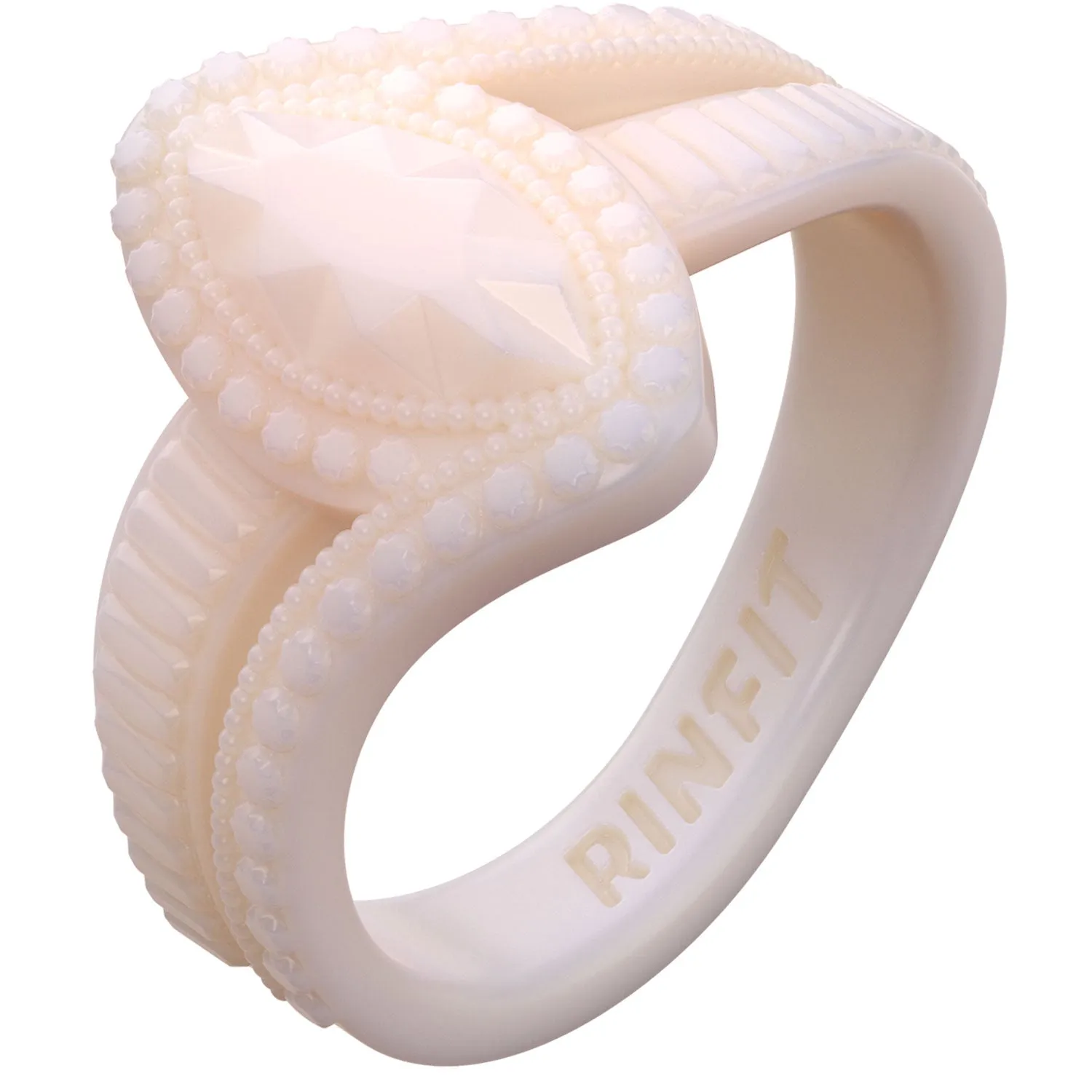 NEW - Limited Edition! Pearl Colors Silicone Diamond Rings
