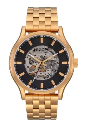 Nixon "Spectra" Automatic Watch in Gold