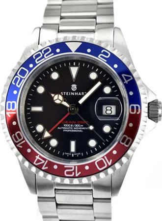 Ocean One GMT Blue/Red
