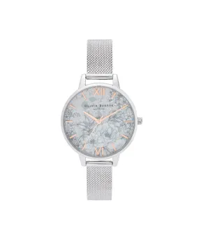 Olivia Burton Terrazzo Florals Mesh Watch