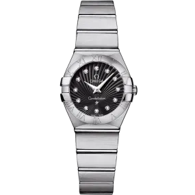 Omega Constellation 24 mm, steel on steel
