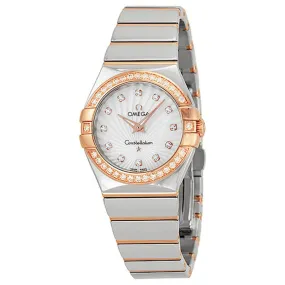 Omega Constellation Quartz Diamond Ladies Watch 123.25.27.60.55.006