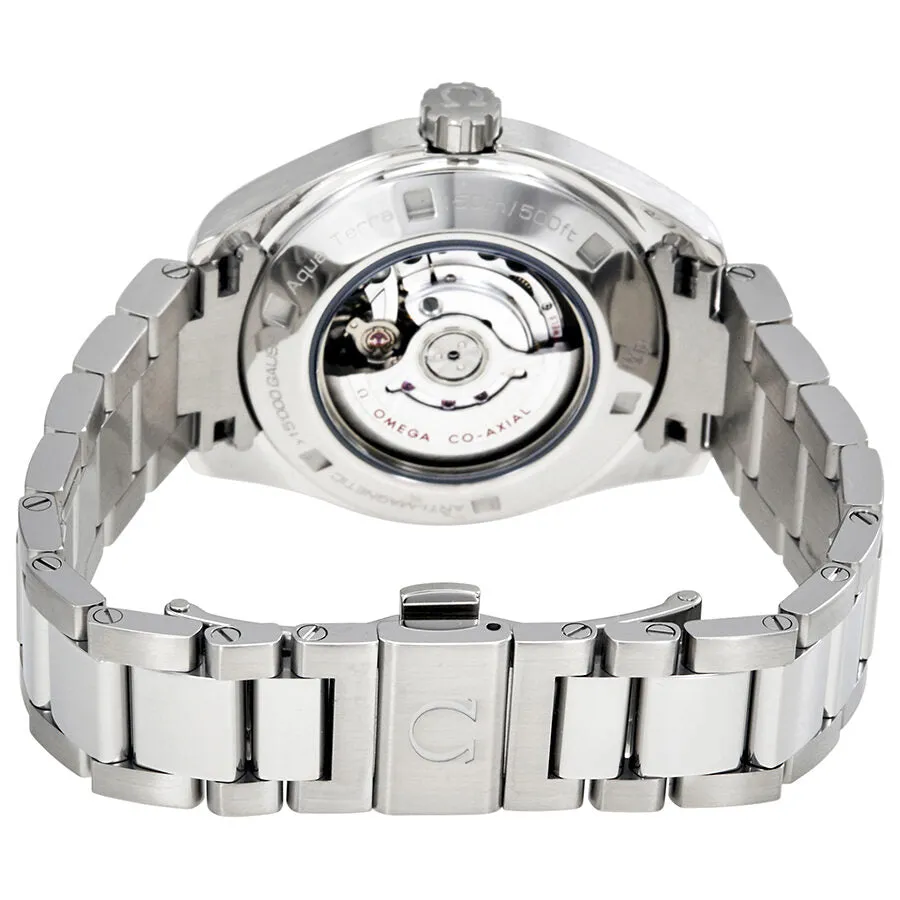 Omega Seamaster Aqua Terra Mother of Pearl Diamond Dial Stainless Steel Automatic Ladies Watch 231.10.34.20.57.001