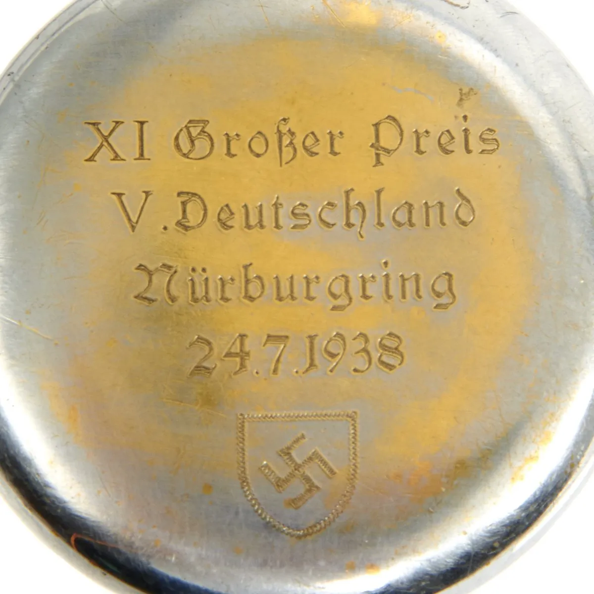 Original German WWII Mercedez Benz Grand Prix Team Stopwatch by Regent used at Nurburgring in 1938
