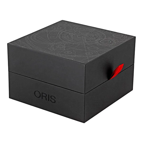 Oris Artelier Date Automatic Silver Dial Brown Leather Ladies Watch 01 561 7687 4351-07 5 14 70FC