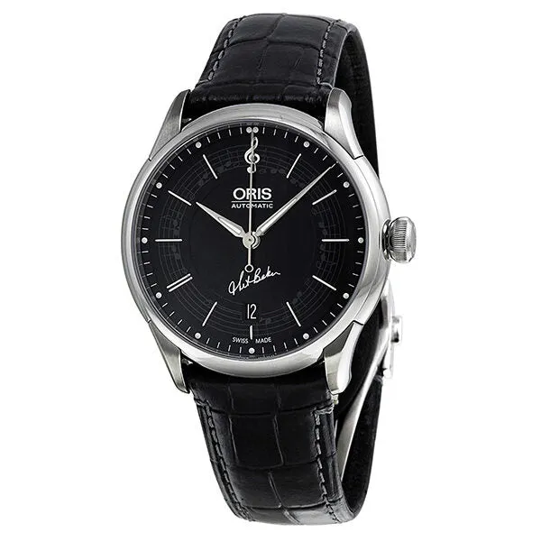 Oris Artix Chet Baker Limited Edition Automatic Black Dial Steel Men's Watch 7337591-4084LS 733-7591-4084LS