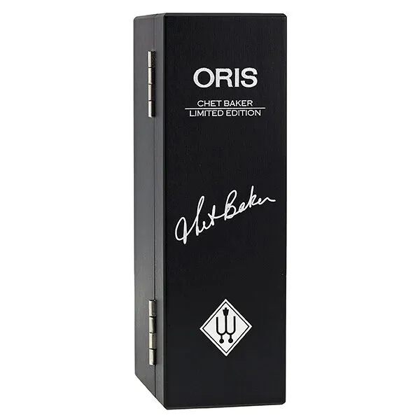 Oris Artix Chet Baker Limited Edition Automatic Black Dial Steel Men's Watch 7337591-4084LS 733-7591-4084LS