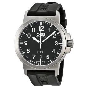 Oris BC3 Automatic Black Dial Black Rubber Men's Watch 735-7641-4164RS 01 735 7641 4164-07 4 22 05