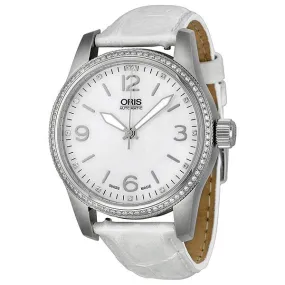 Oris Big Crown Diamonds Automatic Mother of Pearl Dial Ladies Watch 01 733 7649 4966 07 5 19 67