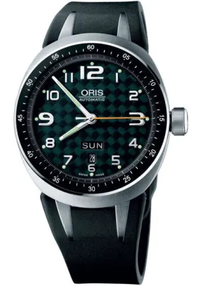 Oris TT3 Day Date Titanium Men's Automatic Watch 635-7588-7067RS