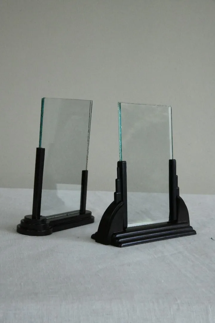 Pair Art Deco Bakelite Photo Frames