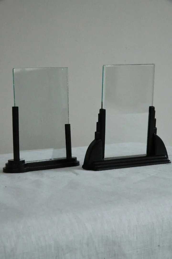 Pair Art Deco Bakelite Photo Frames