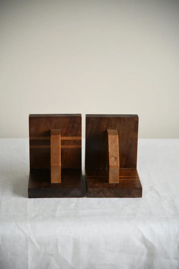 Pair Art Deco Bookends