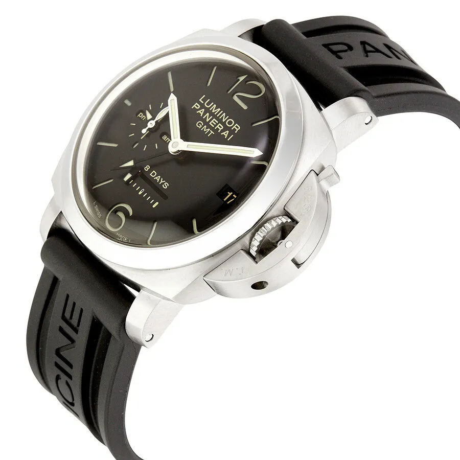 Panerai Luminor 1950 8 Days GMT Hand Wound Men's Watch PAM00233