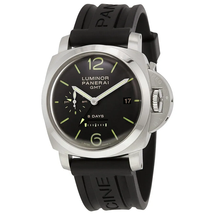 Panerai Luminor 1950 8 Days GMT Hand Wound Men's Watch PAM00233