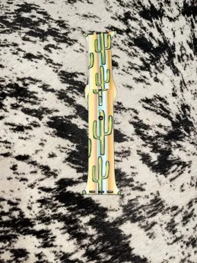 Pastel Cactus Silicone Watch band