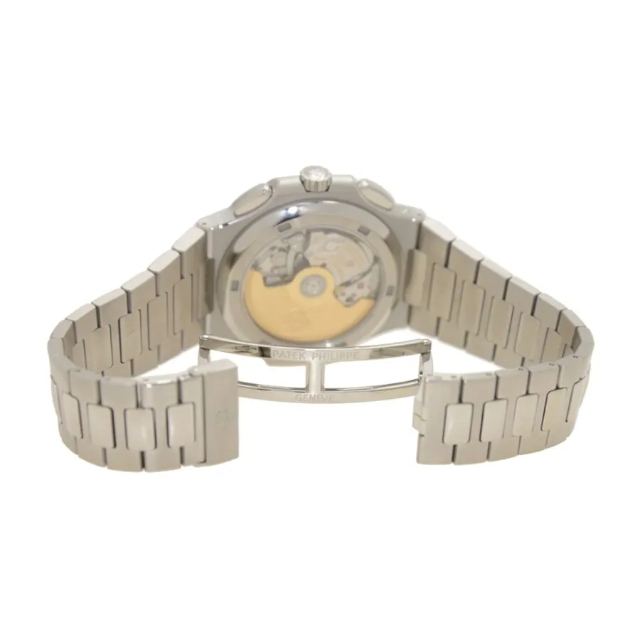 Patek Philippe Nautilus Travel Time Chronograph Stainless Steel Automatic Men's Watch 5990-1A-001