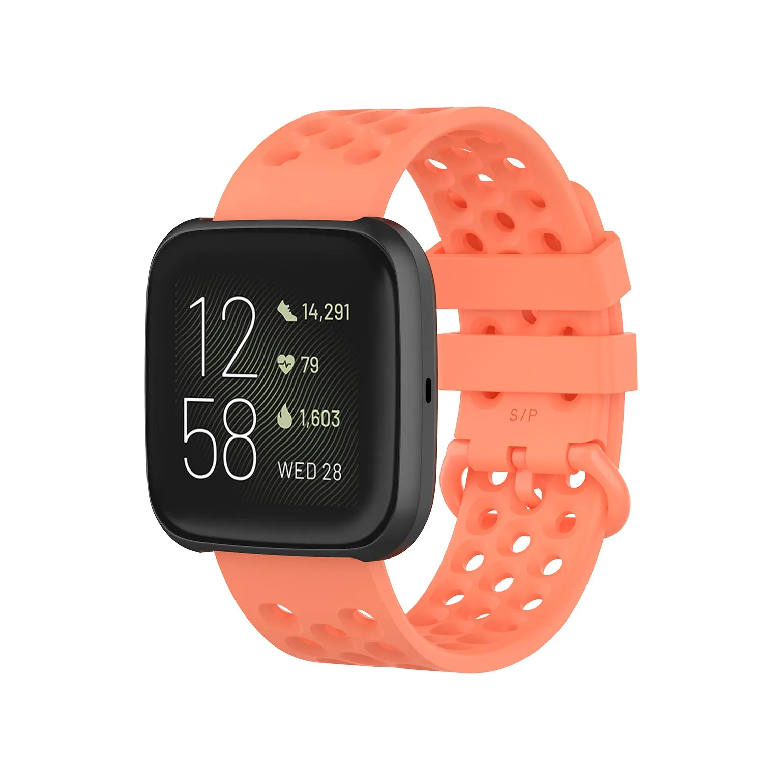 Perforated Silicone Strap for Fitbit Versa & Versa 2