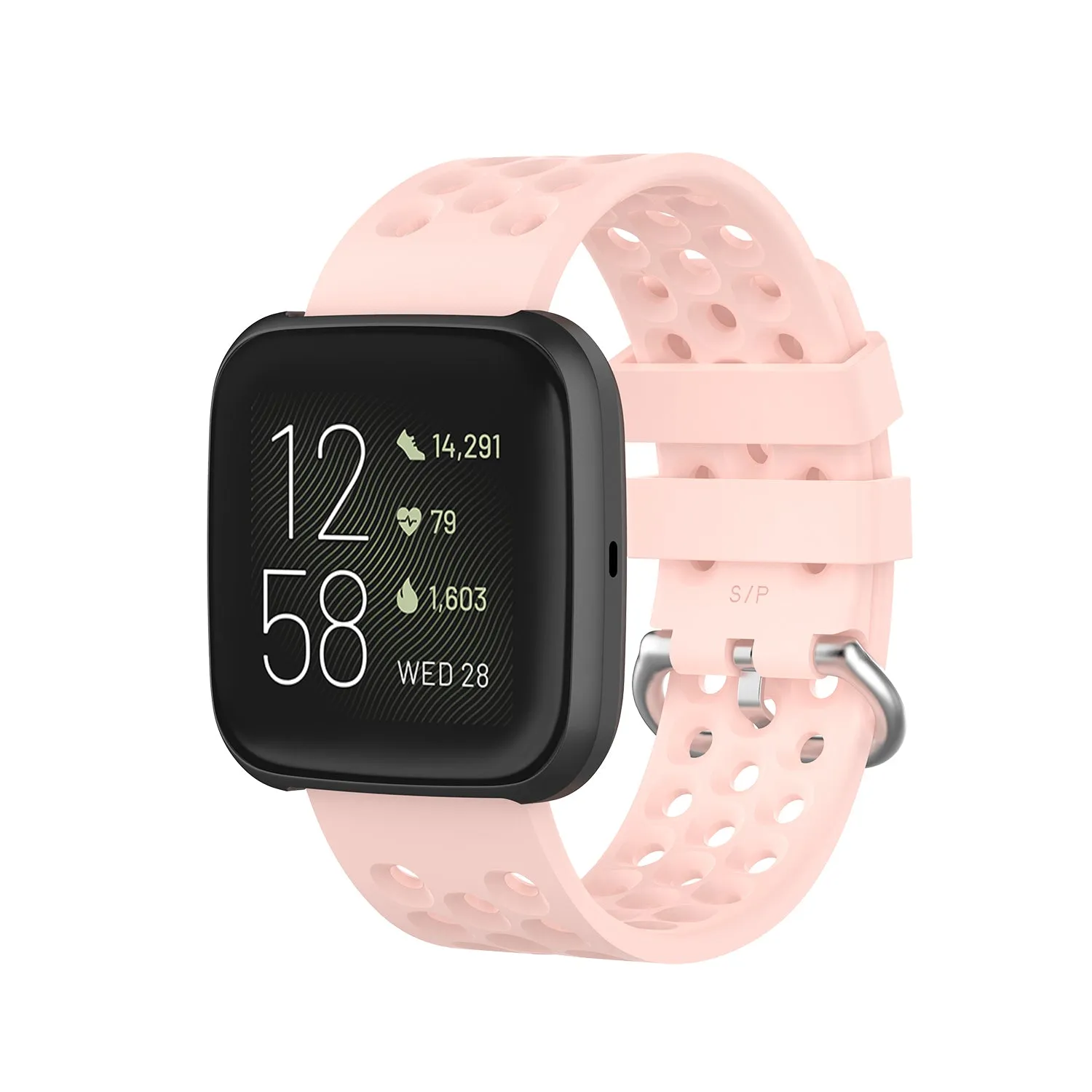 Perforated Silicone Strap for Fitbit Versa & Versa 2