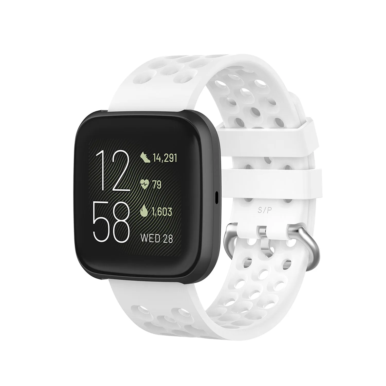 Perforated Silicone Strap for Fitbit Versa & Versa 2