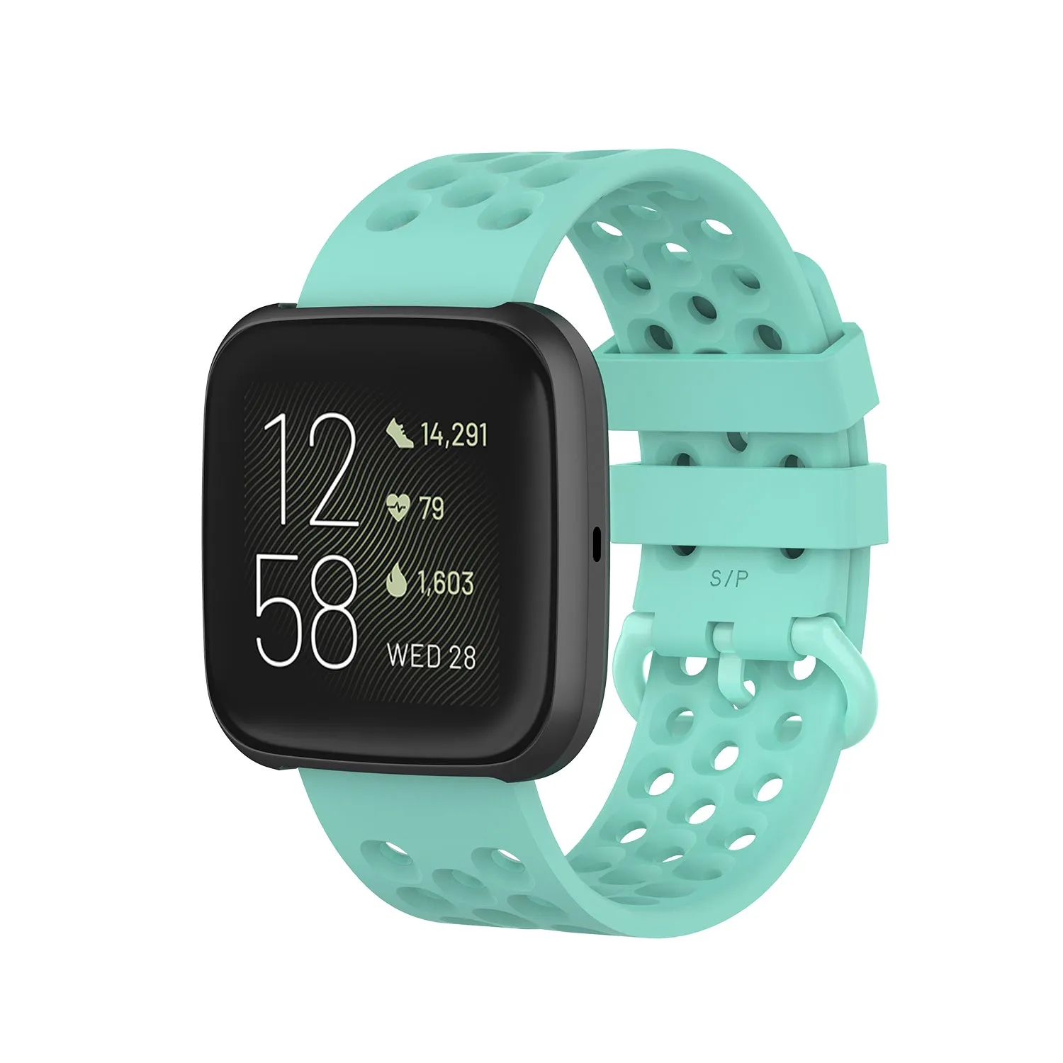 Perforated Silicone Strap for Fitbit Versa & Versa 2