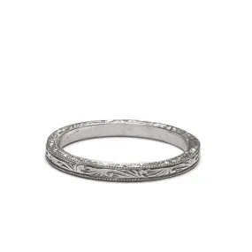 Platinum Wedding Band #L1010D PLAT