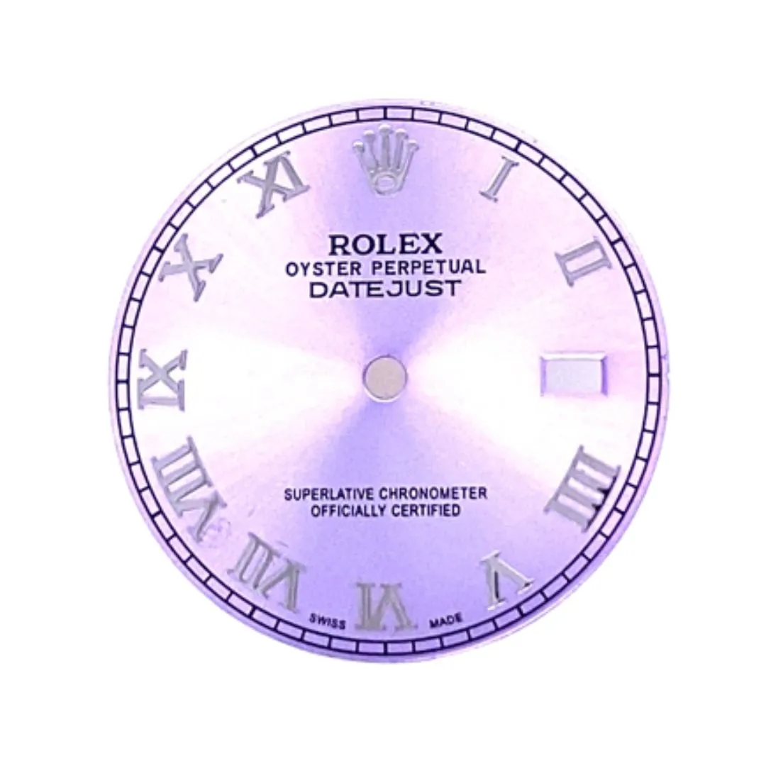 Pre-Owned Rolex Purple Datejust Dial
